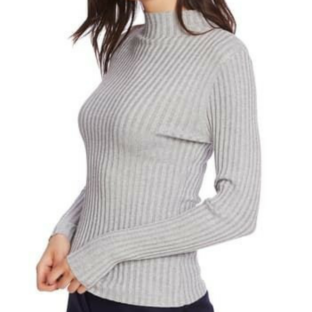 Courte & Rowe Metallic Ribbed Sweater - Picture 3 of 3
